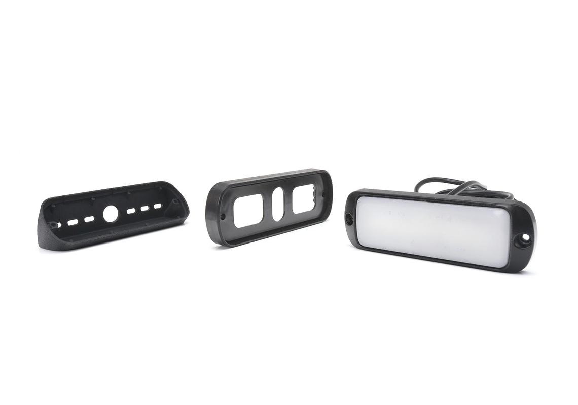 LUCE DA LAVORO PIATTA A LED 12/24V